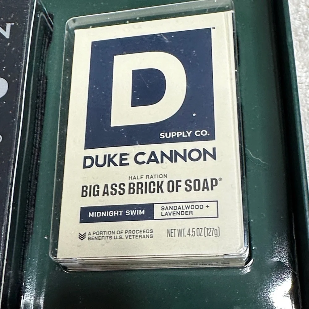 Duke Cannon Naughty & Nice Bar Soap Gift Set of 4 Individually Wrapped Bars NWT